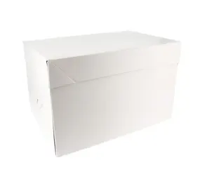 Patis Decor White cake box, 41 x 61 x 22 cm