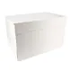 Patis Decor White rectangular cardboard cake box for packing and transporting cakes, 41 x 61 x 22 cm Patis Decor White rectangular cardboard cake box for packing and transporting cakes, 41 x 61 x 22 cm
