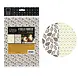Patis Decor Chocolate transfer sheets with cocoa pods and geometric motifs designs for decorating chocolate, set of 4