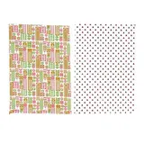 Patis Decor Chocolade transfervellen, hartjes en Scandinavische motieven, set van 4