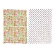 Patis Decor Chocolade transfervellen met hartjes en Scandinavische motieven voor het versieren van chocolade, set van 4