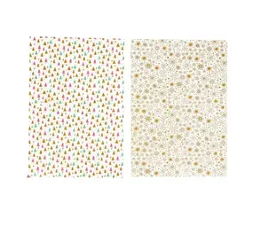 Patis Decor Chocolate transfer sheets, assorted Christmas motifs, set of 4