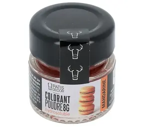 Patis Decor Powder food coloring, mandarin, 8 g