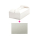Decora Rectangular cardboard cake box with board, 46 x 36 x 12 cm