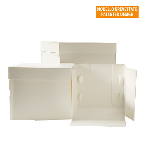 Decora Patented rectangular cardboard sweets box, 40.5 x 60.5 cm, 28.5 cm high