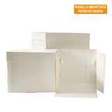 Decora Gepatenteerde gebaksdoos, 36.5 x 36.5 cm, 30 cm hoog