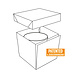 Decora Patented rectangular cardboard sweets box, 36.5 x 36.5 cm, 30 cm high