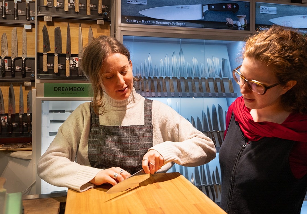 Werken in de winkel bij DEKSELS