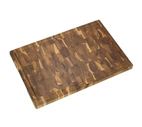 Stolf Reversible teak cutting board, 58.5 x 38 cm Stolf Reversible teak cutting board, 58.5 x 38 cm