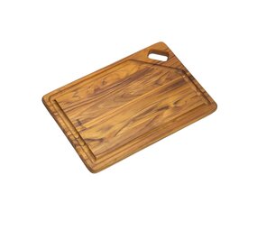 Stolf Teak serving board with diagonal hole, 36 x 25 cm Stolf Teak serving board with diagonal hole, 36 x 25 cm