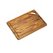 Stolf Massief teakhouten serveer- en snijplank met sapgeul en diagonaal gat, 36 x 25 x 1,8 cm Stolf Massief teakhouten serveer- en snijplank met sapgeul en diagonaal gat, 36 x 25 x 1,8 cm
