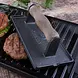 Victoria Heavy cast iron grill and bacon press with ridged base and removable wood handle Victoria Heavy cast iron grill and bacon press with ridged base and removable wood handle