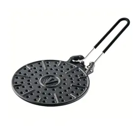 Victoria Cast iron arepa grill and heat diffuser