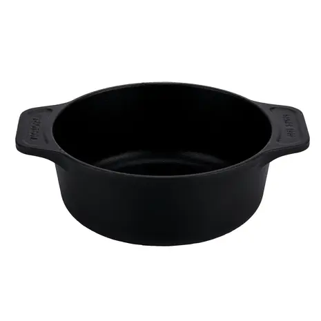 Victoria Cast iron dutch oven with self-basting lid and stainless steel knob, 1.9 L