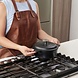 Victoria Gietijzeren braadpan met zelfbedruipend deksel en roestvrijstalen knop, 1,9 l