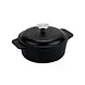 Victoria Cast iron dutch oven with self-basting lid and stainless steel knob, 1.9 L