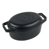 Victoria Cast iron oval bread baking combo, 5.7 L Victoria Cast iron oval bread baking combo, 5.7 L