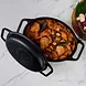 Victoria cast iron oval dutch oven combo, bread baker and skillet lid, 5.7 L