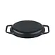 Victoria gietijzeren ovale braadpan-combi, broodbakker en koekenpan-deksel, 5,7 l