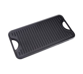 Victoria Reversible cast iron griddle, 47 x 25 cm