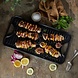 Victoria Reversible cast iron griddle with flat and ridged sides, 47 x 25 cm