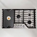 Victoria Reversible cast iron griddle with flat and ridged sides, 47 x 25 cm