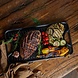 Victoria Reversible cast iron griddle with flat and ridged sides, 47 x 25 cm