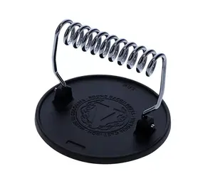 Victoria Round cast iron meat press with folding handle Victoria Round cast iron meat press with folding handle