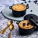 Victoria Single-serve cast iron mini cocotte for oven to table