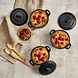 Victoria Single-serve cast iron mini cocotte for oven to table