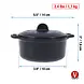 Victoria Single-serve cast iron mini cocotte for oven to table