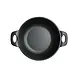 Victoria Enameled cast iron cazuela round pot and serving bowl for oven to table, 14 cm