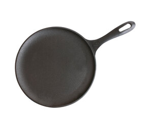 Victoria Enameled cast iron comal griddle and crepe pan, 26.5 cm