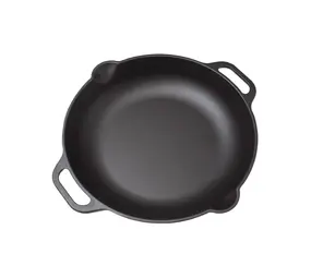 Victoria Enameled cast iron skillet, 33 cm