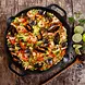 Victoria Enameled cast iron skillet with loop handles, 33 cm