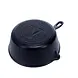 Victoria Enameled cast iron saucepan with pour spout and curved handle, 1.9 L