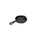 Victoria Gietijzeren mini-koekenpan met lange steel en dubbele giettuiten, 10 cm