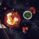 Victoria Cast iron skillet with a long handle and dual pour spouts, 16.5 cm
