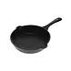 Victoria Cast iron skillet with a long handle and dual pour spouts, 20 cm