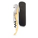 Pulltex Pulltex Classic two-step waiter's corkscrew with double lever and micro-saw foil cutter, gold