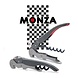 Pulltex Pulltex ClickCut Monza tweetraps kelnerskurkentrekker met eenhandig ClickCut-capsulemesje, carbon-look Pulltex Pulltex ClickCut Monza tweetraps kelnerskurkentrekker met eenhandig ClickCut-capsulemesje, carbon-look