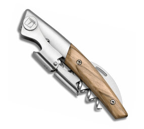 Claude Dozorme Le Thiers sommelier corkscrew, olive wood Claude Dozorme Le Thiers sommelier corkscrew, olive wood