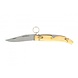Nontron lock knife, 1914-1918 model, with woodburned boxwood handle and T12 blade