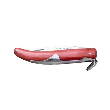 Nontron lock knife, 1914-1918 model, with redheart handle and T12 blade