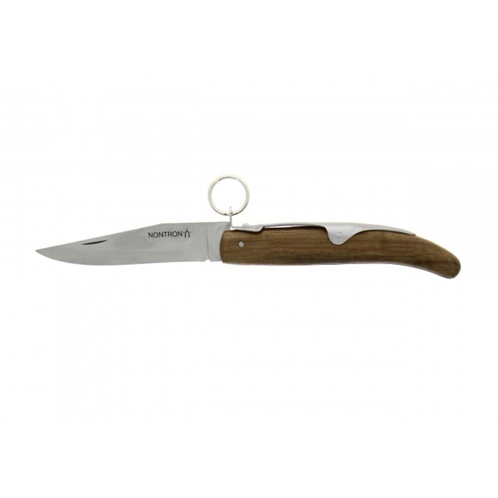 Nontron lock knife, 1914-1918 model, with walnut handle and T12 blade