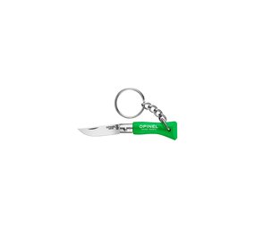 Opinel Opinel keychain knife No. 02, green meadow Opinel Opinel keychain knife No. 02, green meadow