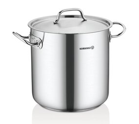 Korkmaz Gastro hoge kookpan 40x34cm 42,5L met deksel Korkmaz Gastro hoge kookpan 40x34cm 42,5L met deksel