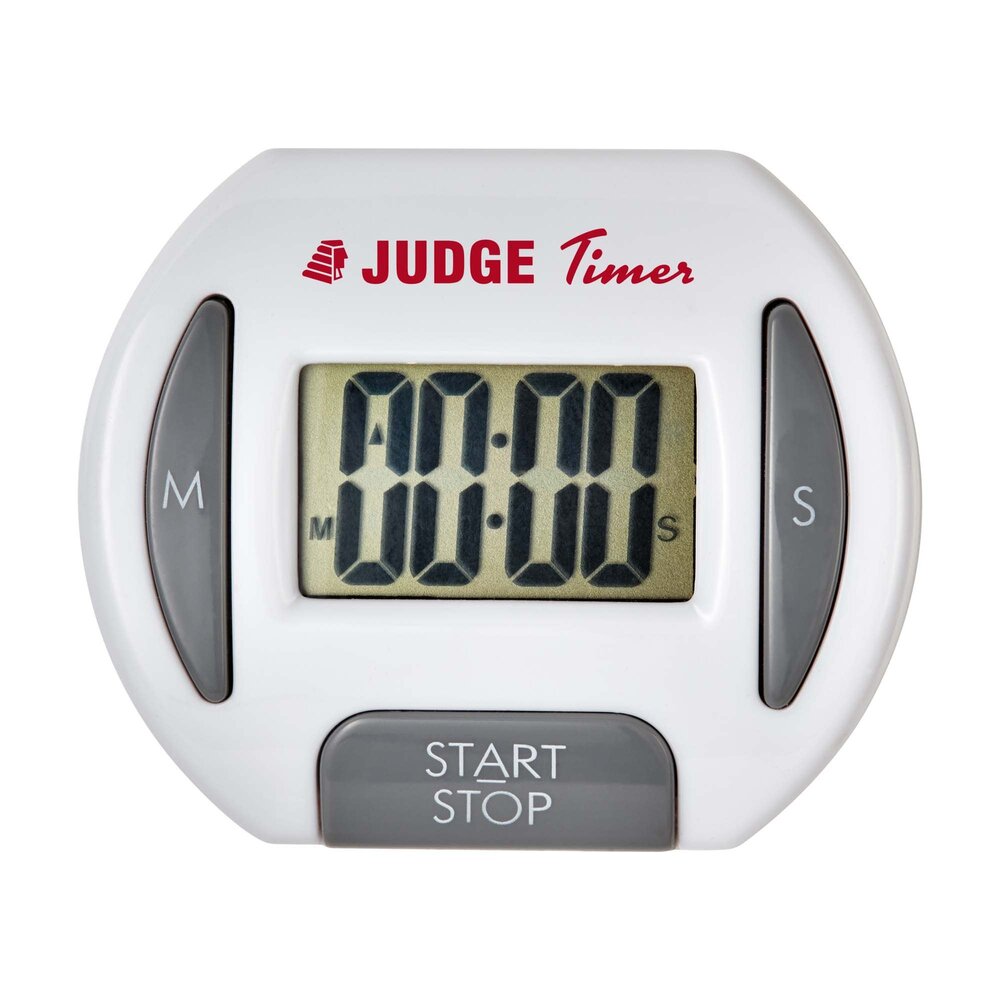 Judge Digital kitchen timer with magnet, stand and clip Judge Digital kitchen timer with magnet, stand and clip