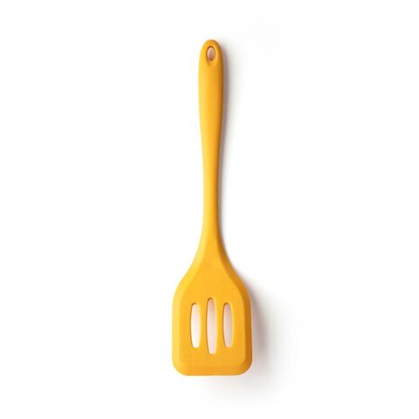 Slotted silicone turner