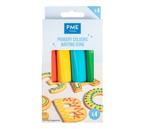 PME Schrijfglazuur - Primaire Kleuren 4-pack PME Schrijfglazuur - Primaire Kleuren 4-pack